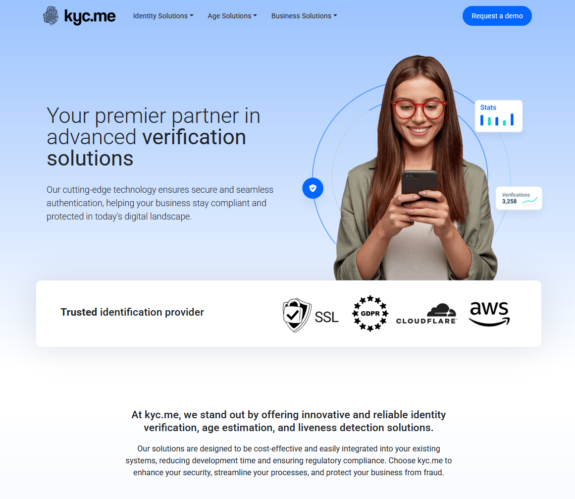 KYC.me Platform Screenshot