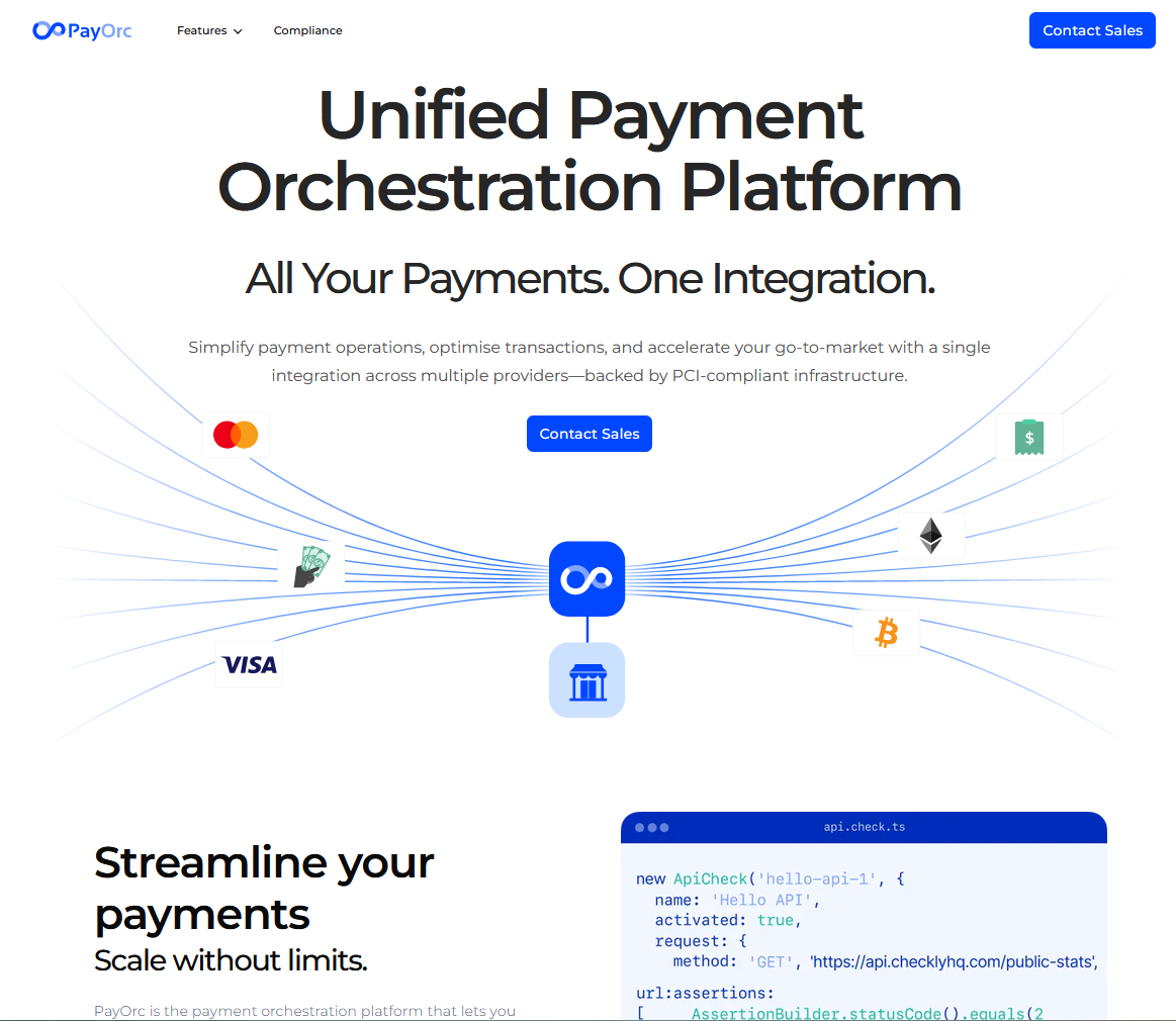 Payorc.net Platform Screenshot